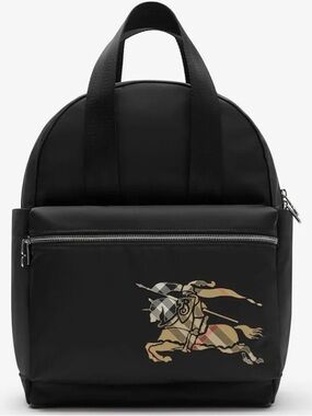 Burberry Black Diaper Backpack